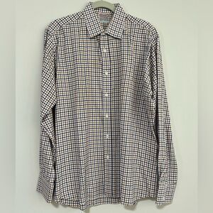 Sam’s Tailor 100% Handmade Men’s Button Down. Pristine Condition.